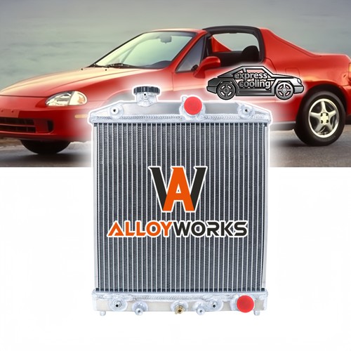 Rows aluminum radiator - aluminum, for