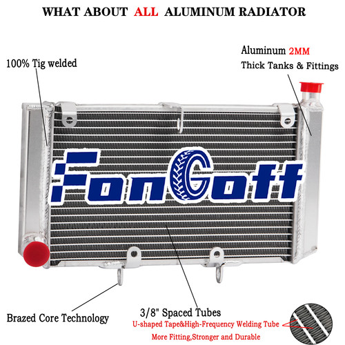 Aluminium radiator for honda - radiator,
