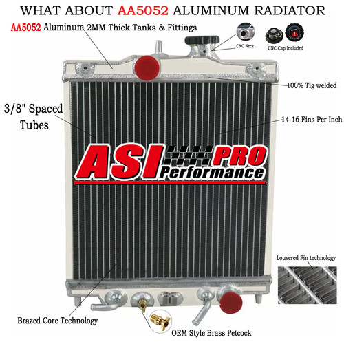 Aluminium radiator for - for, uk