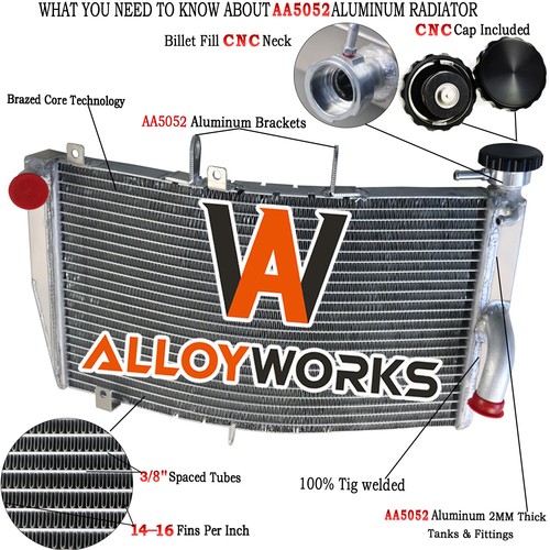 Aluminium radiator for - aluminium,