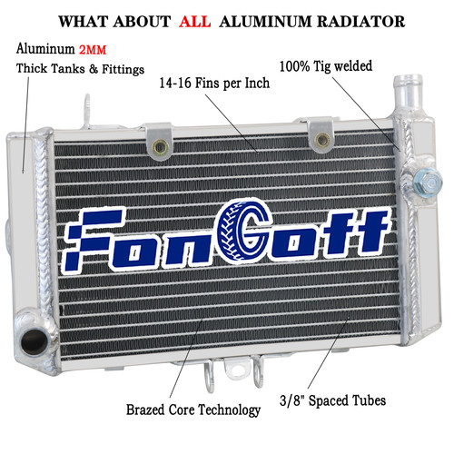 Aluminium radiator for - aluminium, honda